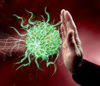 Natural treatment of a viral infection