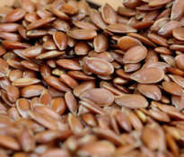 Flaxseed reduces cholesterol